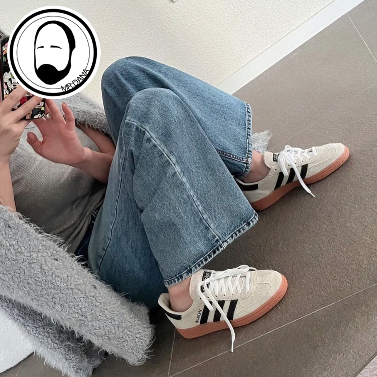 Adidas阿迪达斯三叶草女子HANDBALL SPEZIAL运动休闲鞋IF6562