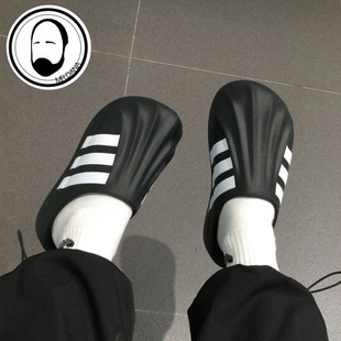 Adidas阿迪达斯SUPERSTAR MULE贝壳头穆勒半包拖鞋IG8277 IF6184