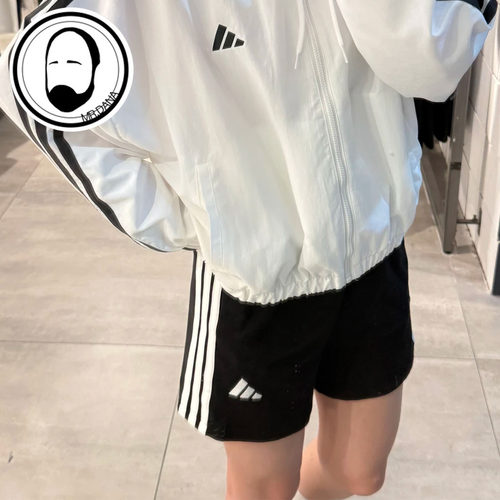 adidas阿迪达斯女子跑步训练百搭健身舒适运动休闲短裤JD0908