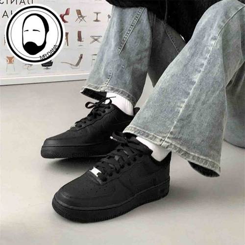 Nike耐克AIR FORCE 1 '07空军一号黑武士男子休闲板鞋CW2288-001