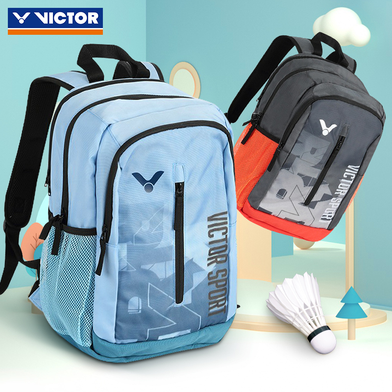 victor胜利儿童羽毛球双肩背包