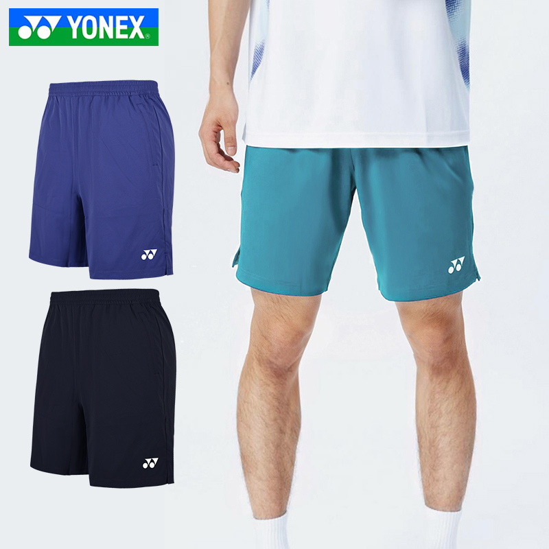 YONEX尤尼克斯羽毛球服yy运动休闲透气短裤易干男女款1202625BCR