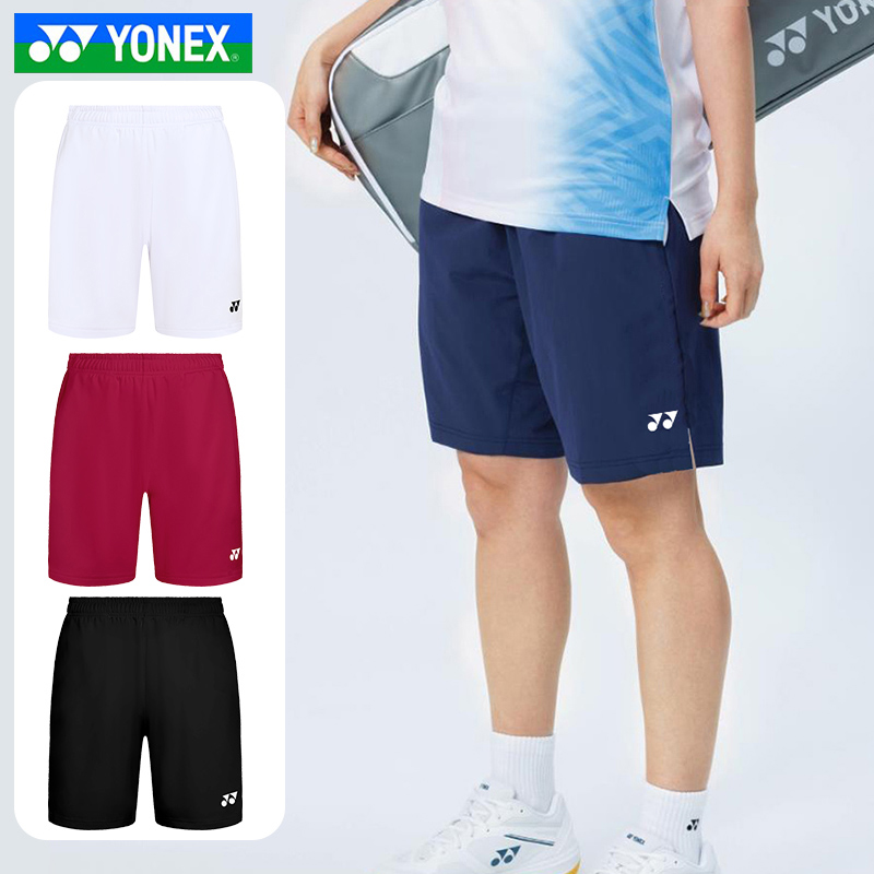 2025新款YONEX尤尼克斯yy羽毛球服运动休闲训练短裤女款220055BCR