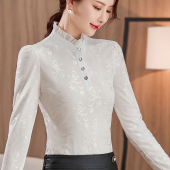 女装 蕾丝内搭打底衫 2025年新款 加绒加厚大码 正肩长袖 妮丝轩纺秋款