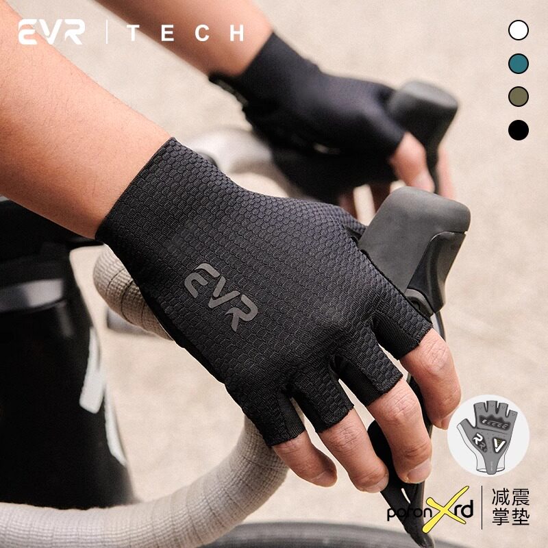 EVR-骑行短指手套减震春夏半指公路自行车男女健身运动骑行装备