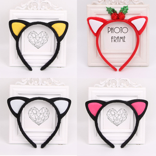 小S同款猫耳朵发箍可爱儿童节日卡通头箍发卡卖萌发饰韩版头饰品