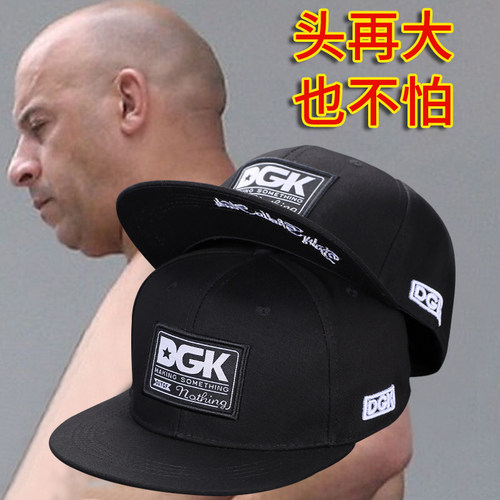 头大适合四季宽脸男士帽子