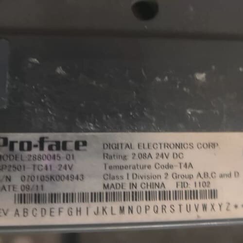 议价普络菲思Pro-face. GP2501-TC41-24V可维修