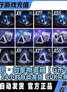 PUBG绝地求生 aespa 女团物资箱吃鸡工坊升级代币G币CDK【G币包】