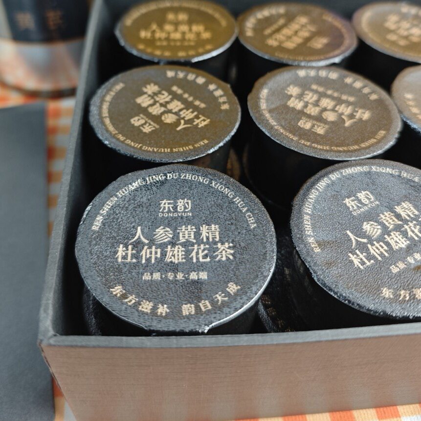 东韵人参黄精杜仲雄花茶五宝茶男性八宝茶桑葚枸杞石斛男性熬夜