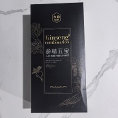 东韵参精五宝茶十宝茶八宝茶人参黄精杜仲雄花枸杞茶熬夜男性男