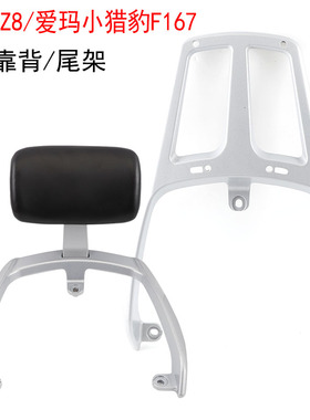 适用爱玛小猎豹F167台铃小云鹰新日KD3/TDR8076Z电动车靠背后货架