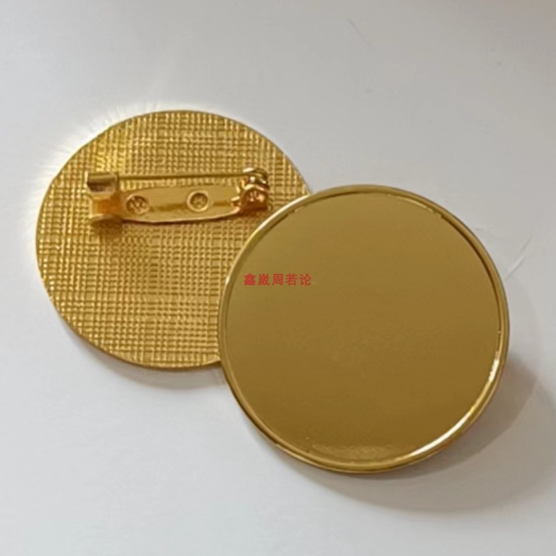 5公分徽章蝴蝶扣