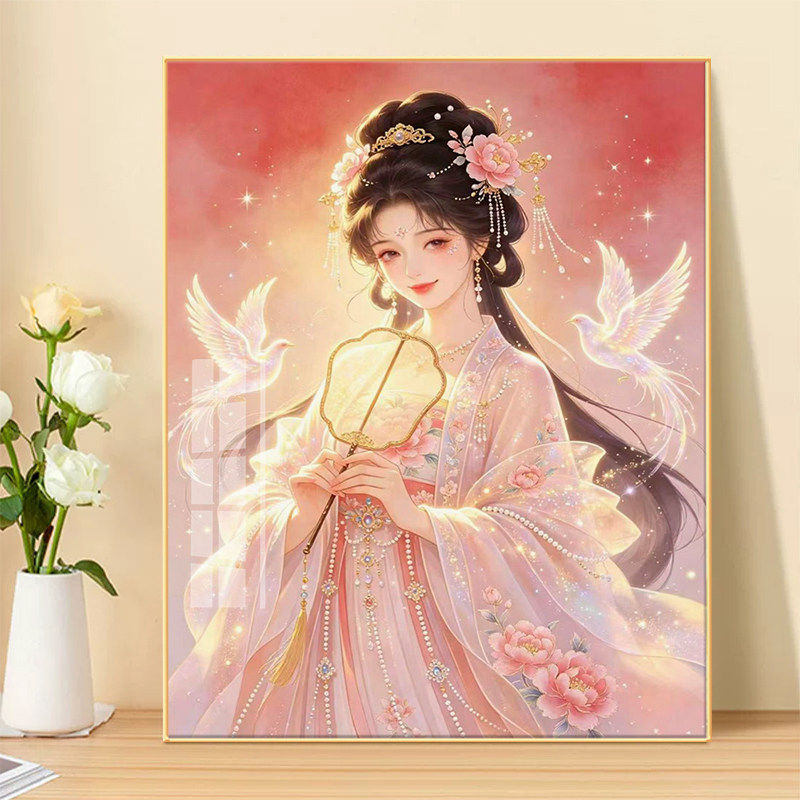 卡卡十字绣套件仙女古装钻石画