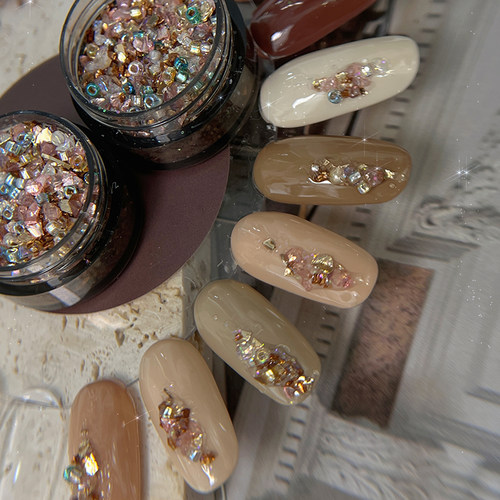 COLORSEESEE美甲小碎石亮片亮粉