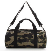 迷彩单肩包斜挎包桶包旅游运动包男女通用款 热卖 人气日本杂志款