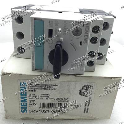 3RV1021-4BA10/4BA15/4DA10/4DA15马达断路器 全新