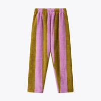 Women's pajama pants for autumn and winter, coral fleece long pants, thickened plush warm pants, cotton fleece large-sized men's home pants thumbnail 5