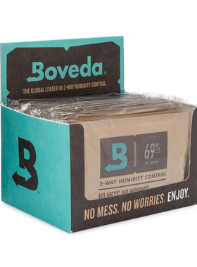 Boveda69雪茄保湿包69包69加湿袋60克独立密封大包恒湿包一盒12包