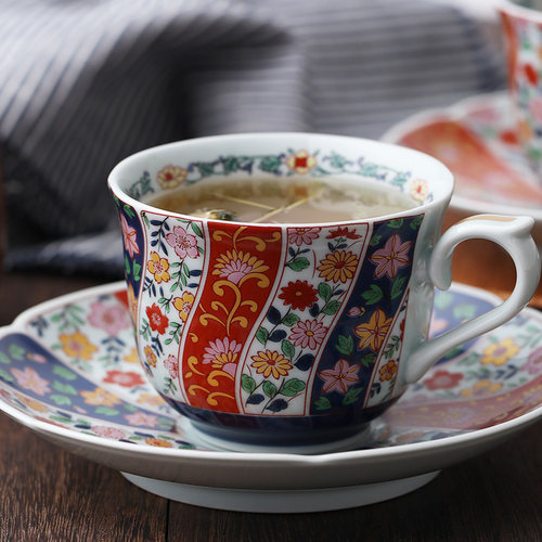 原装进口典雅宫廷风杯碟套装