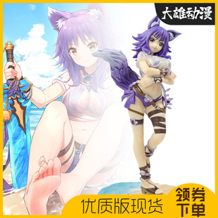 公主连结真琴夏日泳装手办兽耳美少女动漫二次元游戏模型摆件周边
