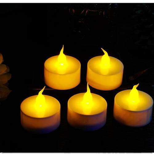 聚堂部落led常亮100个超值蜡烛灯
