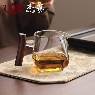 高硼硅玻璃茶水公道杯加厚功夫茶泡茶透明大号过滤分茶器耐热公杯