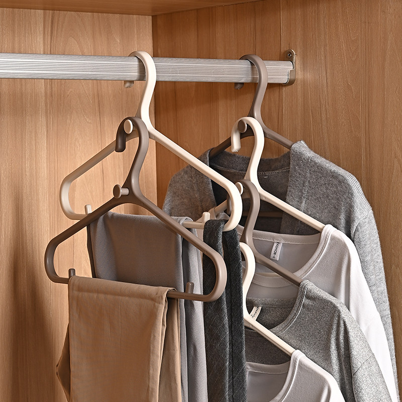 衣架家用挂衣无痕防肩角不起包多功能可叠加衣柜专用加厚衣服撑子,收纳整理,塑料衣架,淘宝优惠券,粉丝福利购,淘宝优惠卷