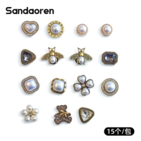 Барокко металлический медведь - набор из 15 предметов