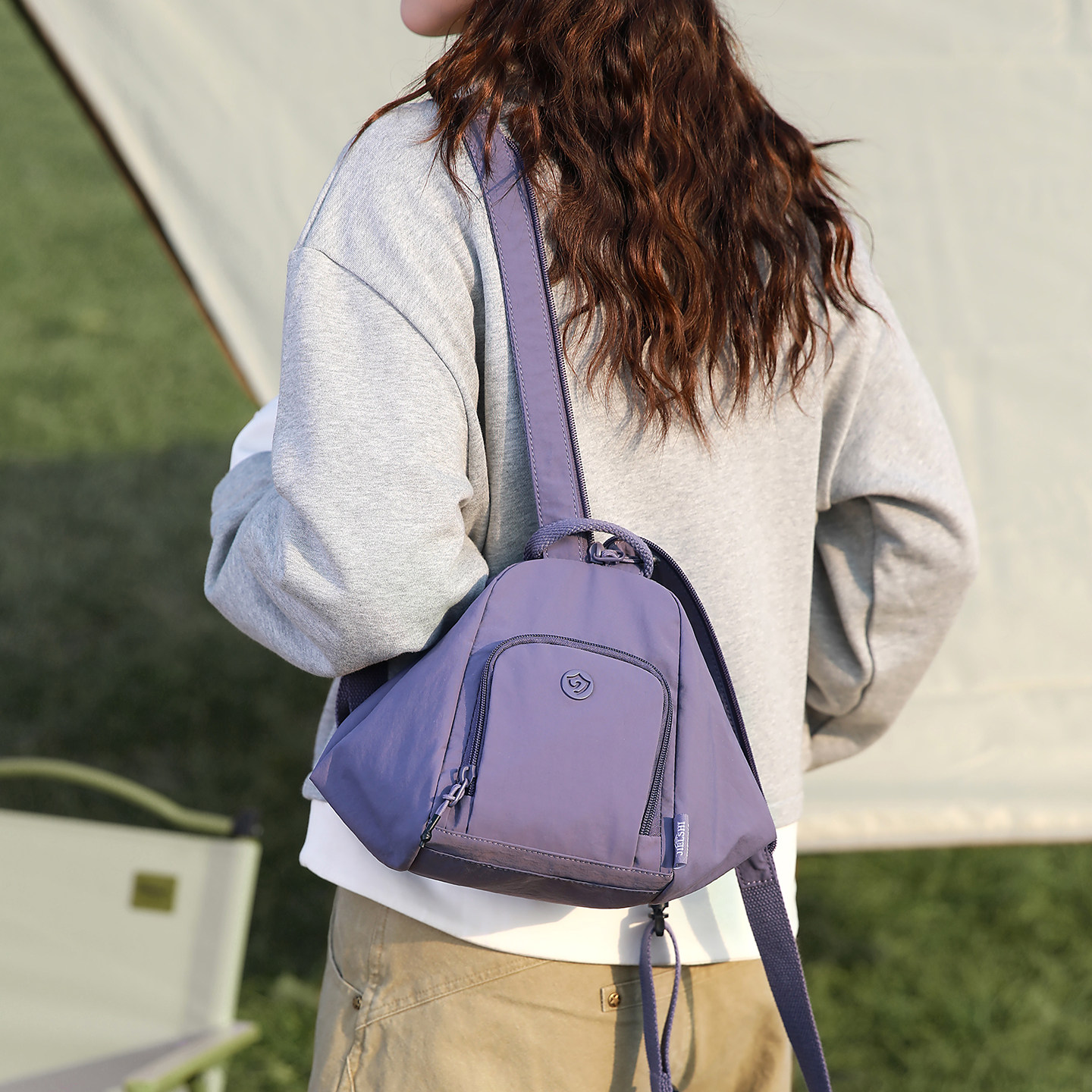 帆布新款斜挎包女百搭迷你多功能背包休闲防水牛津布双肩女士小包,箱包皮具/热销女包/男包,通用款女包,淘宝优惠券,粉丝福利购,淘宝优惠卷