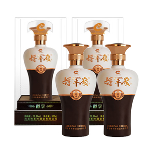 将军岭酒醇享39.8度浓香型白酒整箱4瓶礼品盒装粮食酒涉县特产酒