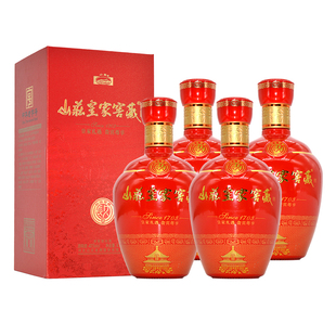 承德山庄老酒皇家窖藏长久41度浓香型白酒整箱拍4瓶盒装婚宴喜酒