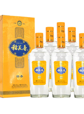 稻花香酒醇香45度浓香型白酒整箱