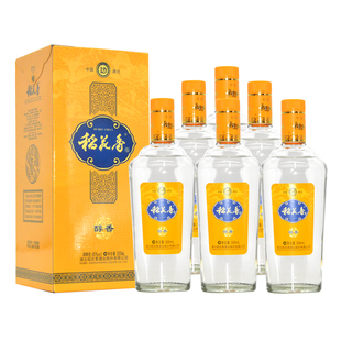 稻花香酒醇香45度浓香型白酒整箱6瓶礼盒装自饮口粮礼品酒湖北酒