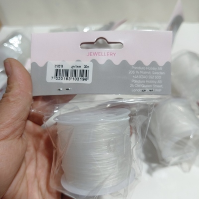 透明水晶弹力线手串绳穿珠子的串珠绳佛珠文玩线耐磨手链绳