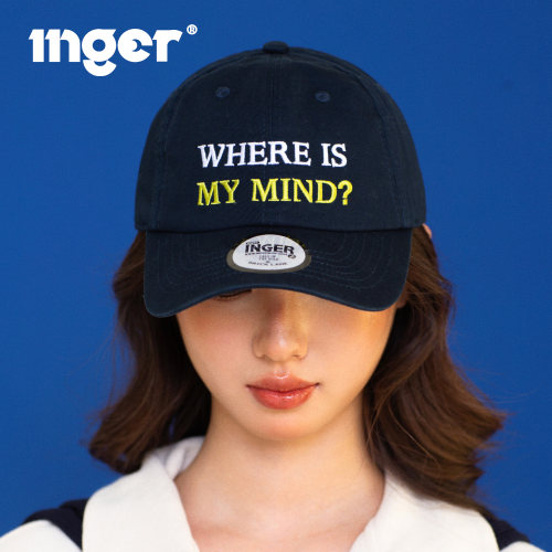 日常搭配棒球帽英文设计INGER