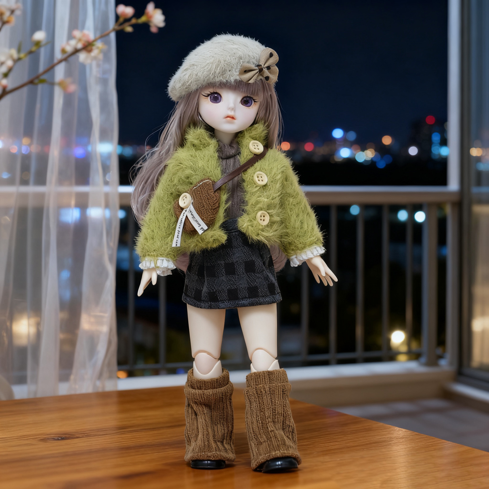 新冬款娃衣毛绒外套精品服装