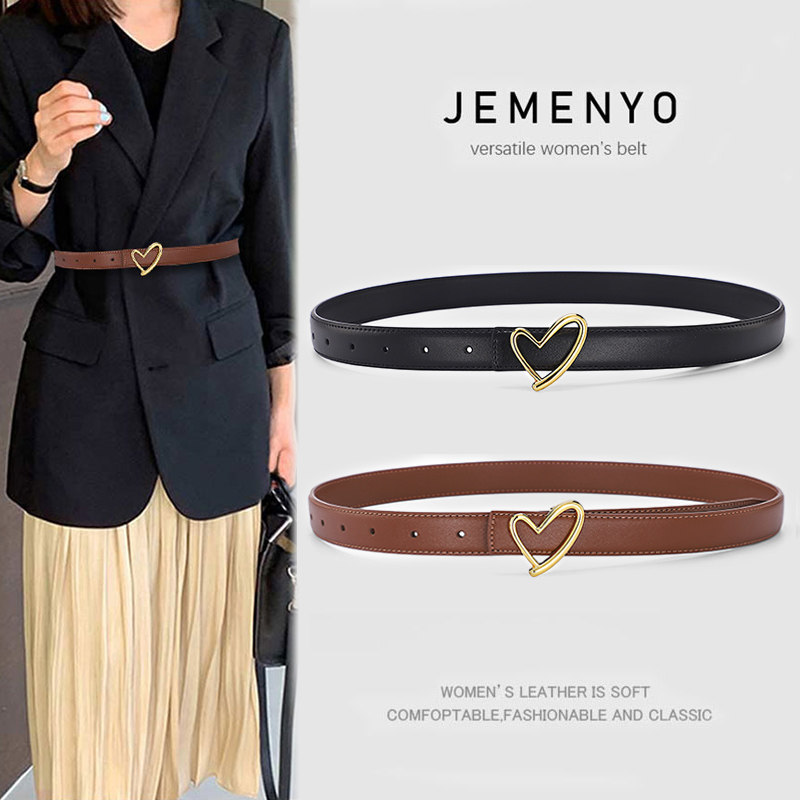 真皮腰带女设计感百搭装饰西装配衬衫连衣裙子时尚ins风黑色皮带,服饰配件/皮带/帽子/围巾,腰带/皮带/腰链,淘宝优惠券,粉丝福利购,淘宝优惠卷