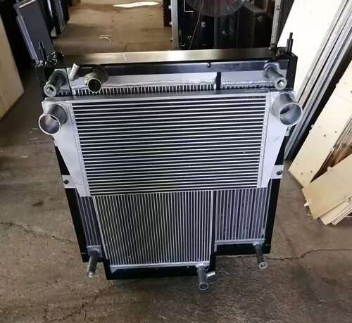 适用于 卡特 320 330 350 374 390 新款 AC 挖掘机 水箱 散热器