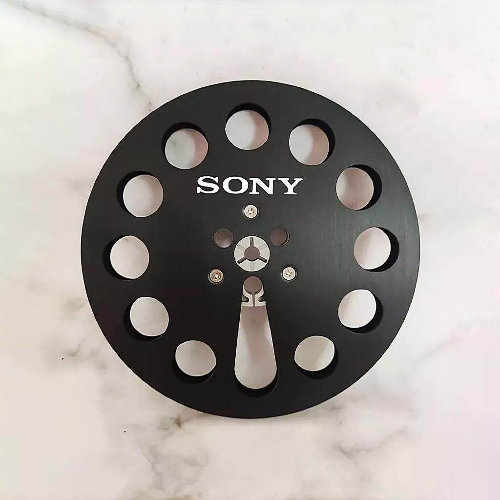 七寸开盘机盘架铝盘sony索尼空盘磁带通用7寸开盘机带盘开盘带架