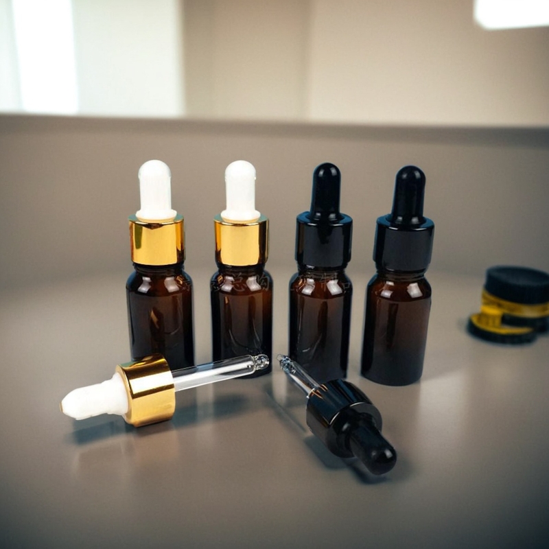 茶色玻璃精油精华分装瓶空瓶避光
