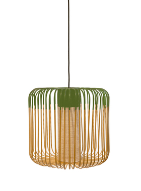 法国Forestier Bamboo Pendant Light 户外型 竹编吊灯 m号中型