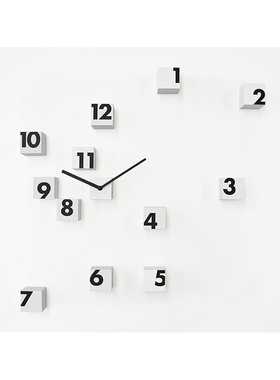 意大利Progetti挂钟Rnd_time随机时钟表个性家居创意设计欧式进口
