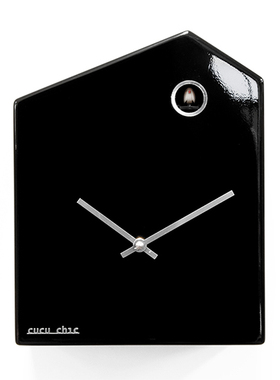 意大利Progetti咕咕钟Cucu_Chic布谷鸟挂钟表个性家居创意设计