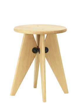 瑞士Vitra 橡木凳子 Tabouret Solvay Stool 创意设计进口欧式