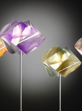 意大利Slamp 璀璨仿宝石落地灯 Gemmy Prisma Floor Lamp创意进口