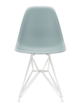 瑞士Vitra 伊姆斯椅子 塑料 灰色系Eames Plastic DSR创意设计