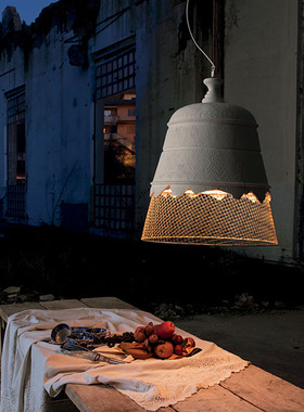 意大利Karman Domenica Pendant 钟型吊灯 仿破损