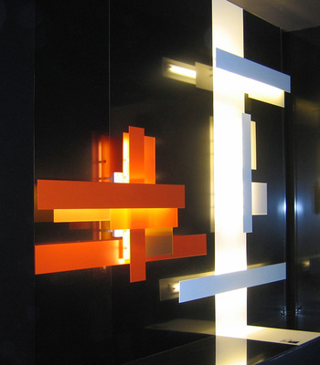 意大利Foscarini 板状壁灯系列 Fields 1 2 3 Wall light进口创意