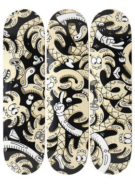 比利时The Skateroom 装饰滑板 Steven HARRINGTON 玫瑰 rose